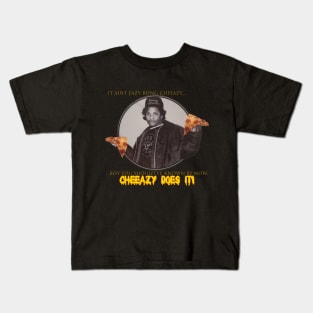 Cheeazy E "Cheeazy duz it" Kids T-Shirt